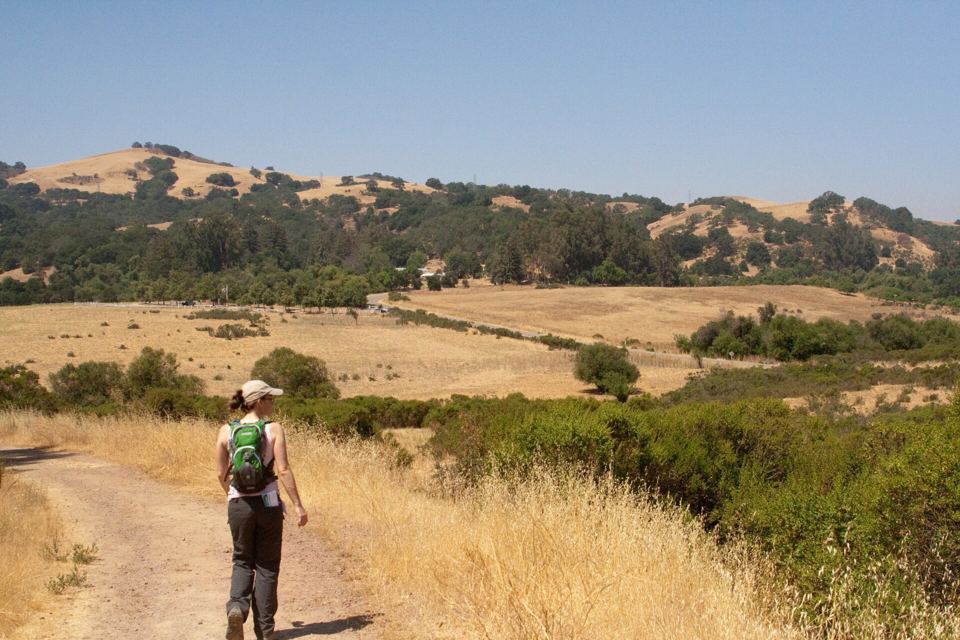 Hiking the golden hills of Joseph D. Grant County Park