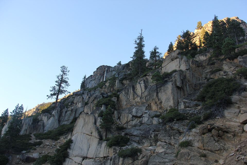 Granite and pines in the Stanislaus National Forest, home of Camp Hi-Sierra